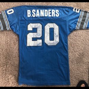 ORIGINAL Barry Sanders Lions Jersey
